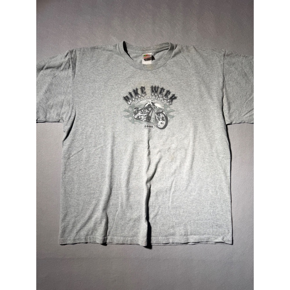 2006 Vintage Bike Week T-Shirt Mens‎ XL Gray Daytona Beach Florida